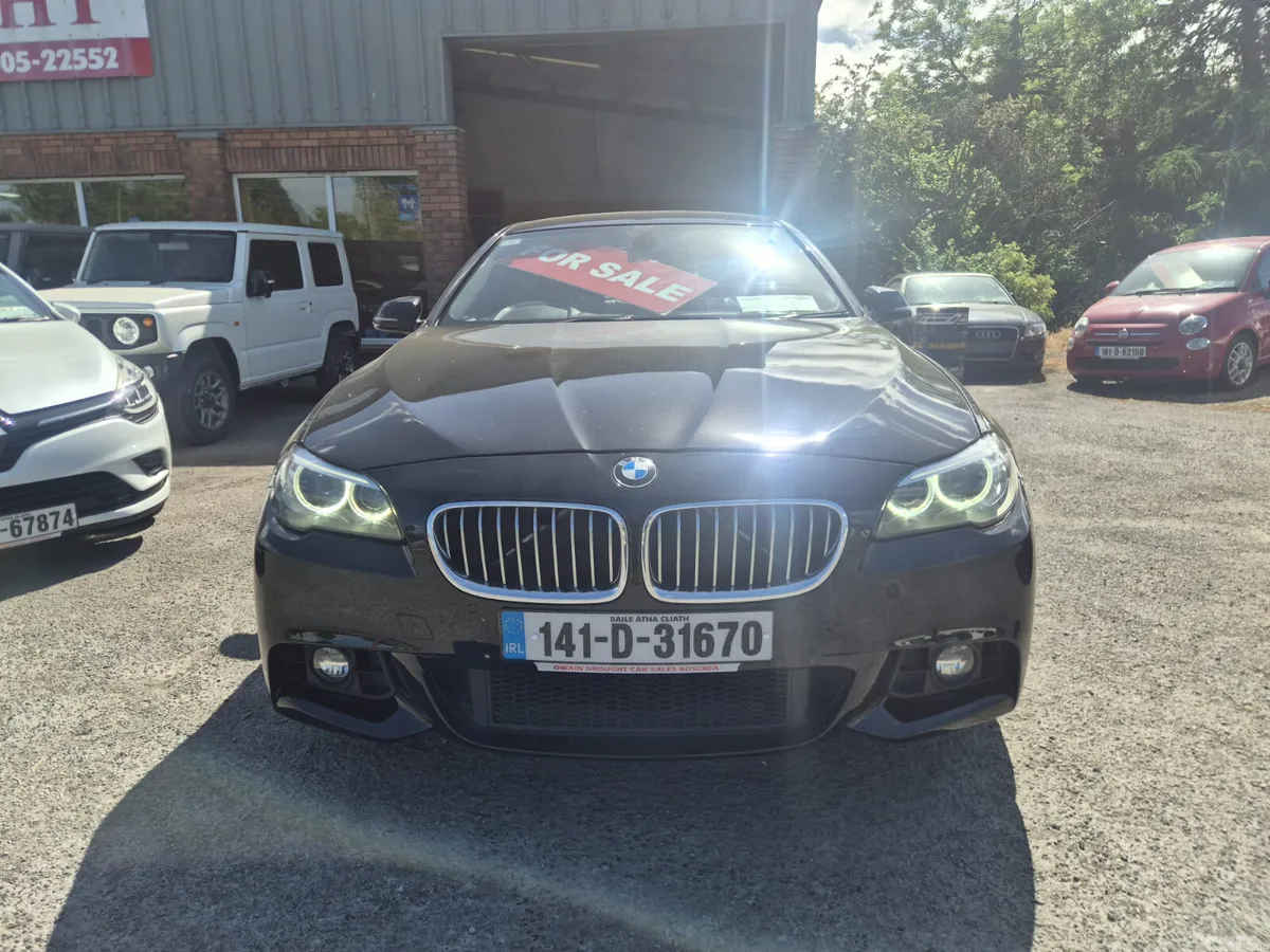 BMW 5-Series Saloon, Diesel, 2014, Black