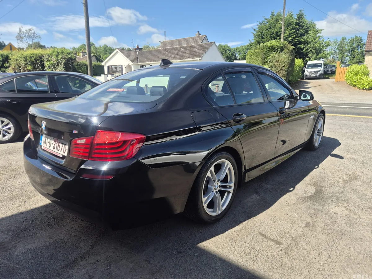BMW 5-Series Saloon, Diesel, 2014, Black