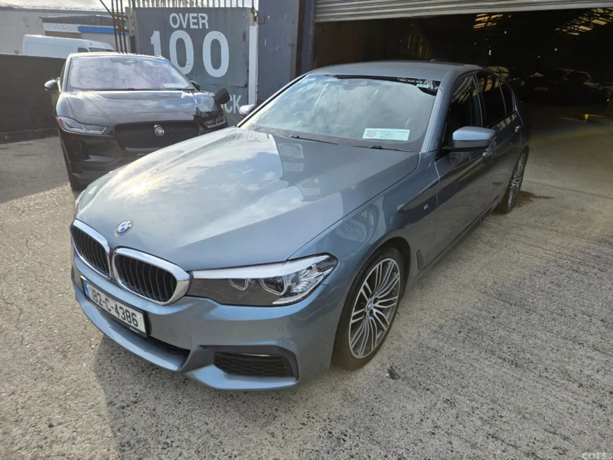 BMW 5-Series Saloon, Diesel, 2018, Grey