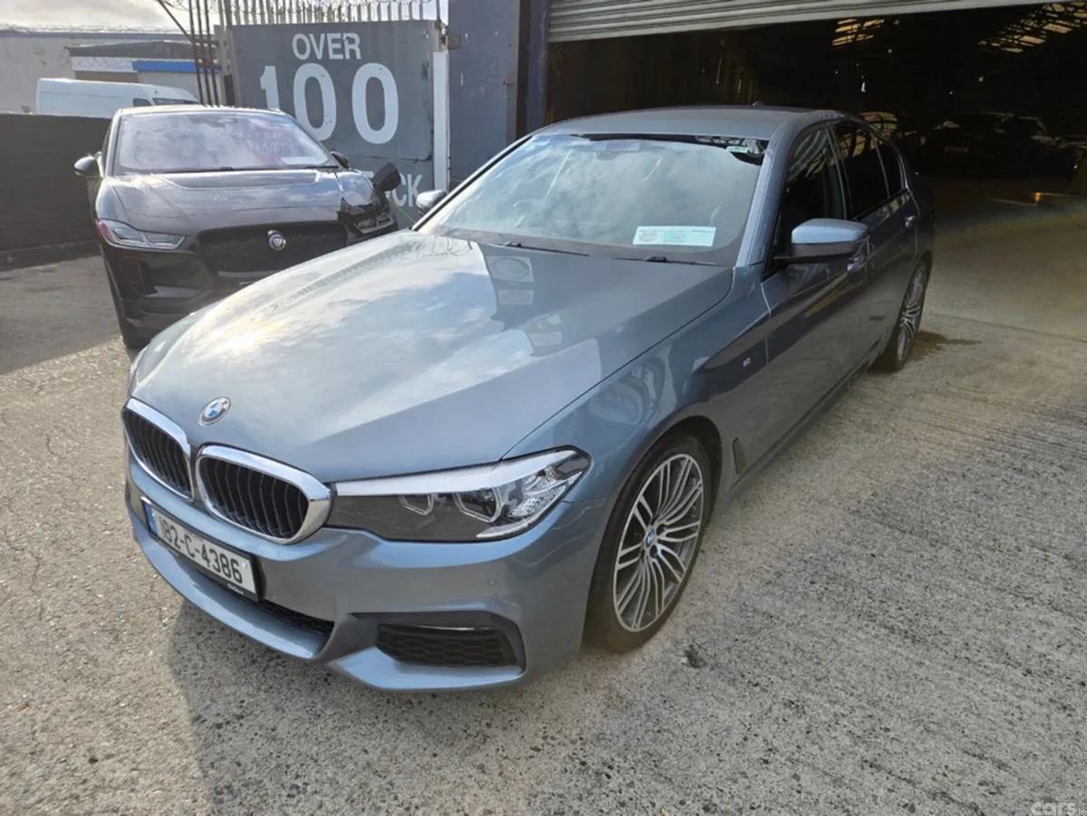 BMW 5-Series Saloon, Diesel, 2018, Grey