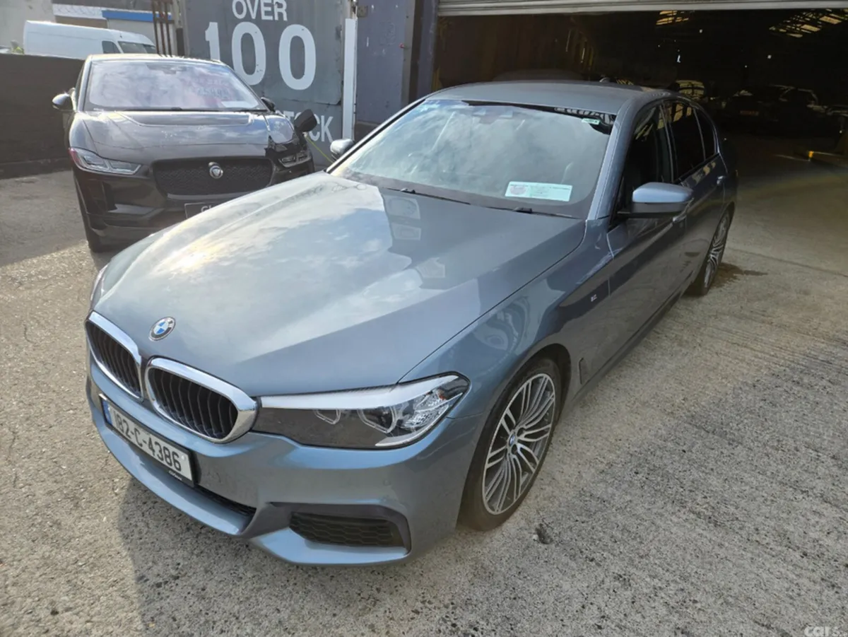 BMW 5-Series Saloon, Diesel, 2018, Grey