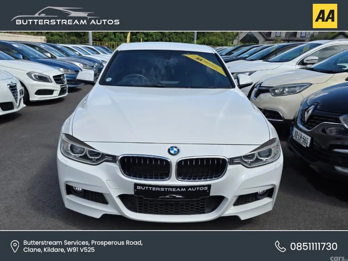 BMW 3-Series Saloon, Diesel, 2013, White