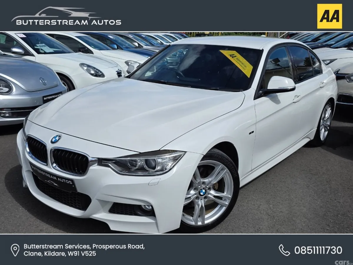 BMW 3-Series Saloon, Diesel, 2013, White