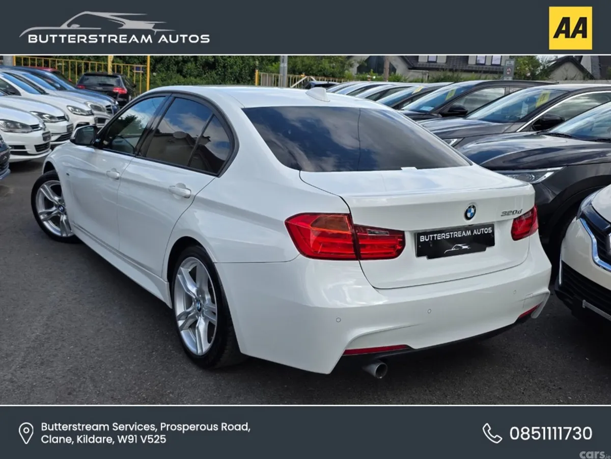 BMW 3-Series Saloon, Diesel, 2013, White