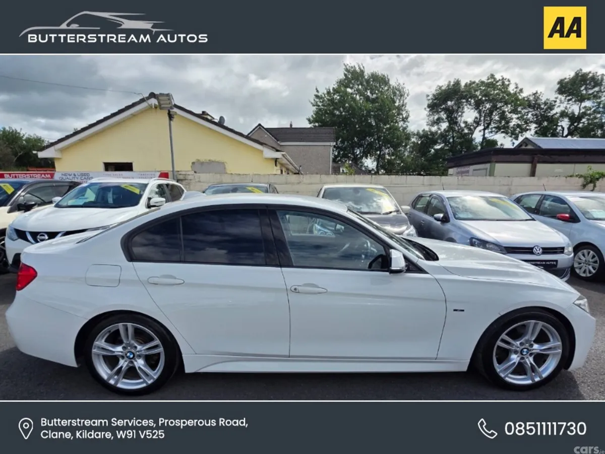 BMW 3-Series Saloon, Diesel, 2013, White
