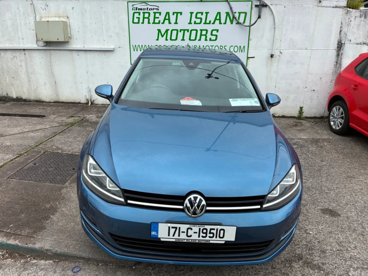 Volkswagen Golf Hatchback, Petrol, 2017, Blue