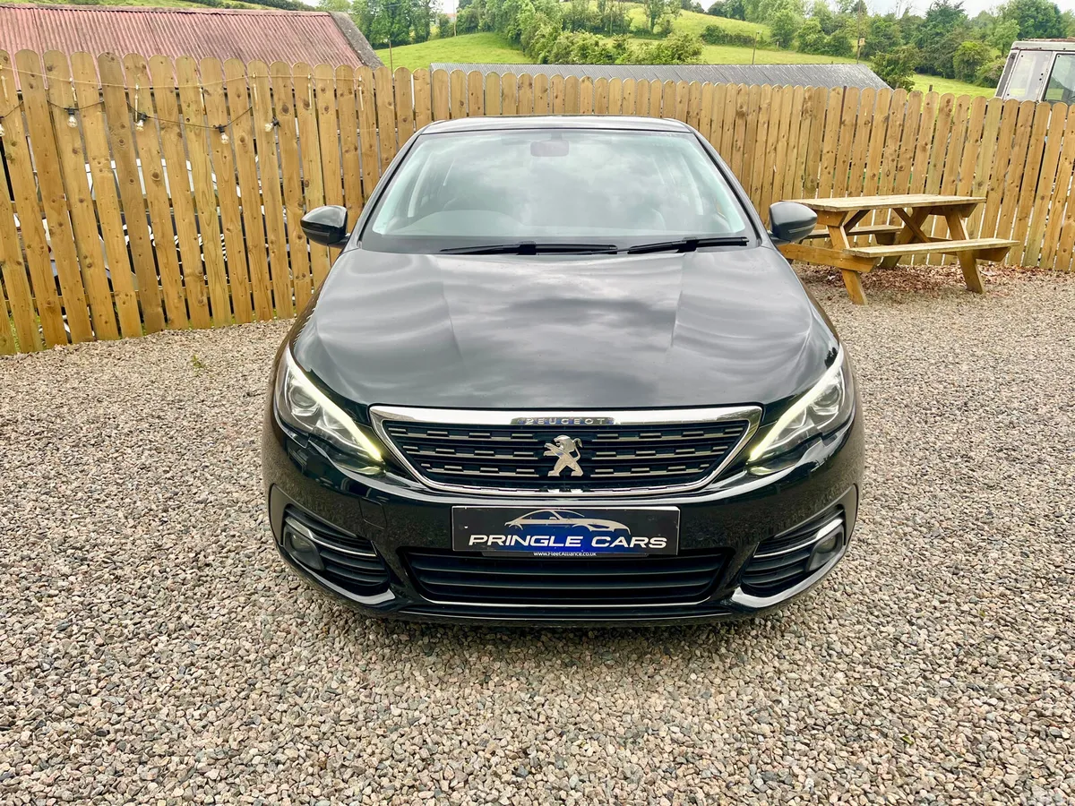 Peugeot 308 Hatchback, Petrol, 2019, Black