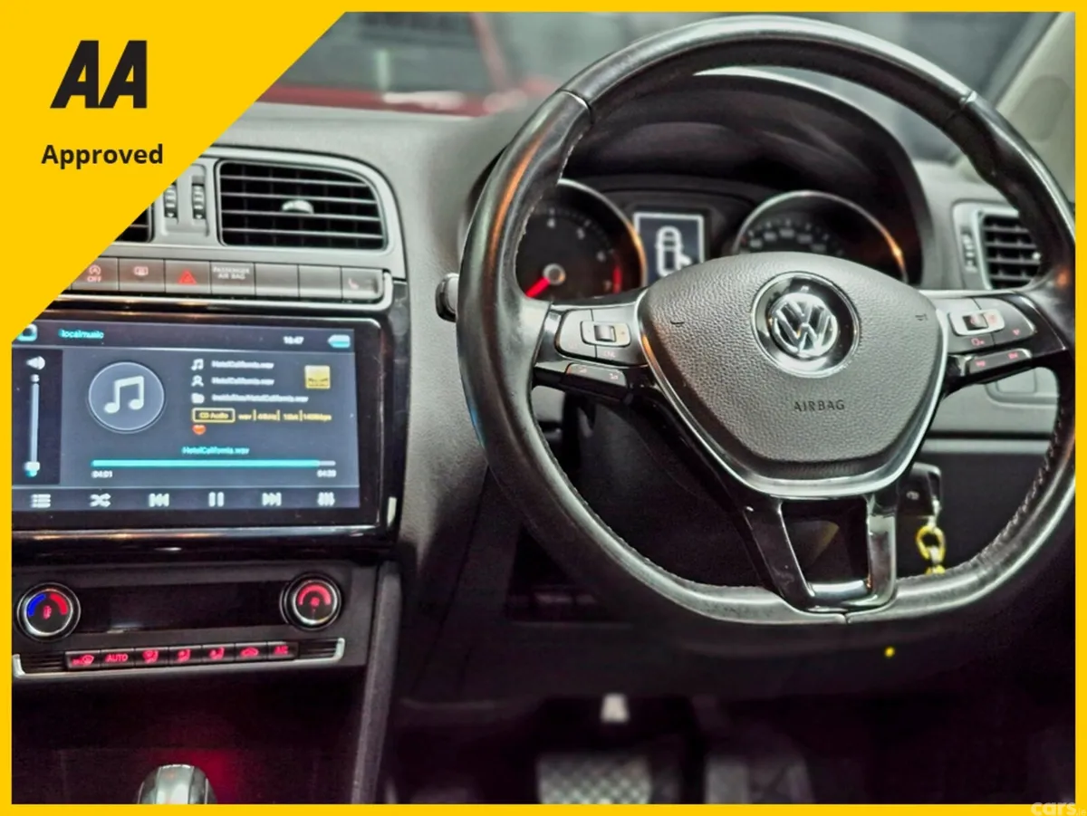 Volkswagen Polo Hatchback, Petrol, 2016, Red