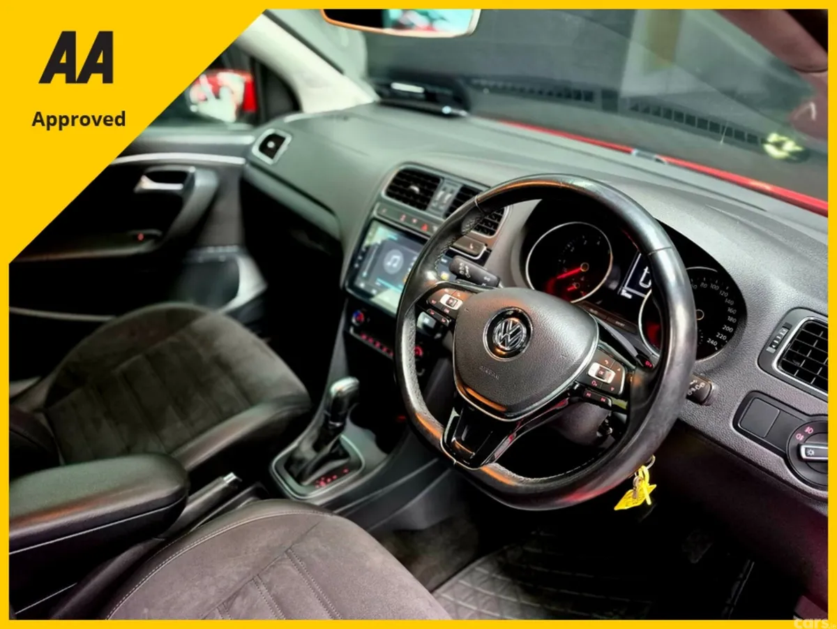 Volkswagen Polo Hatchback, Petrol, 2016, Red