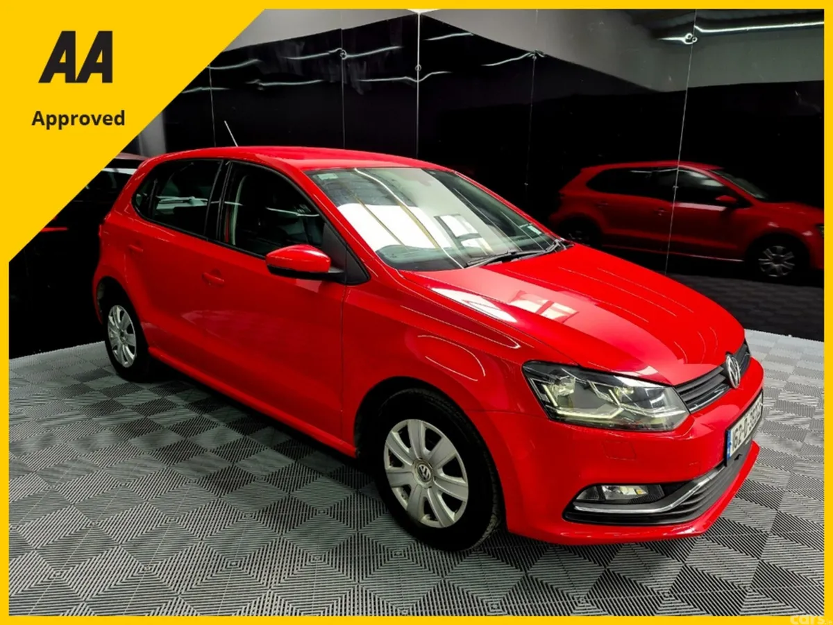 Volkswagen Polo Hatchback, Petrol, 2016, Red