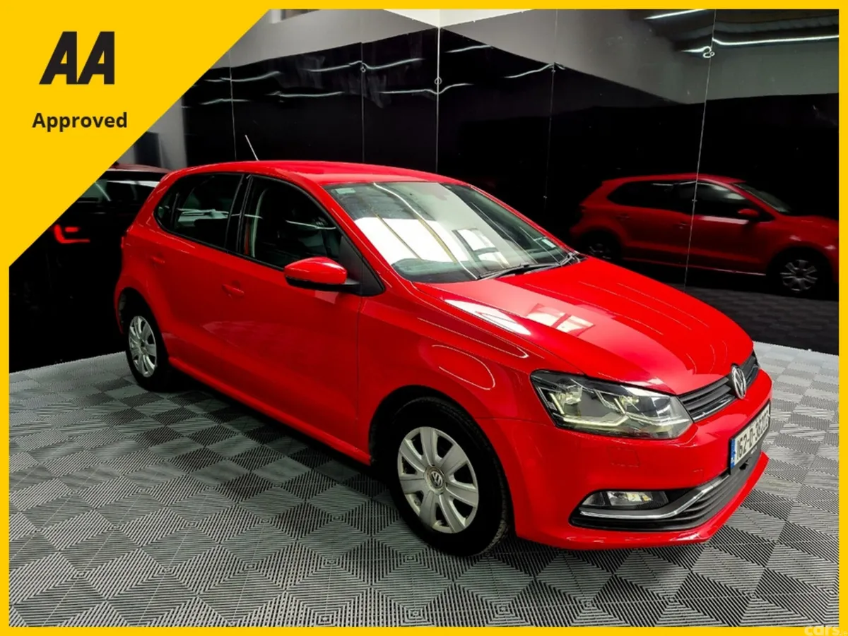 Volkswagen Polo Hatchback, Petrol, 2016, Red