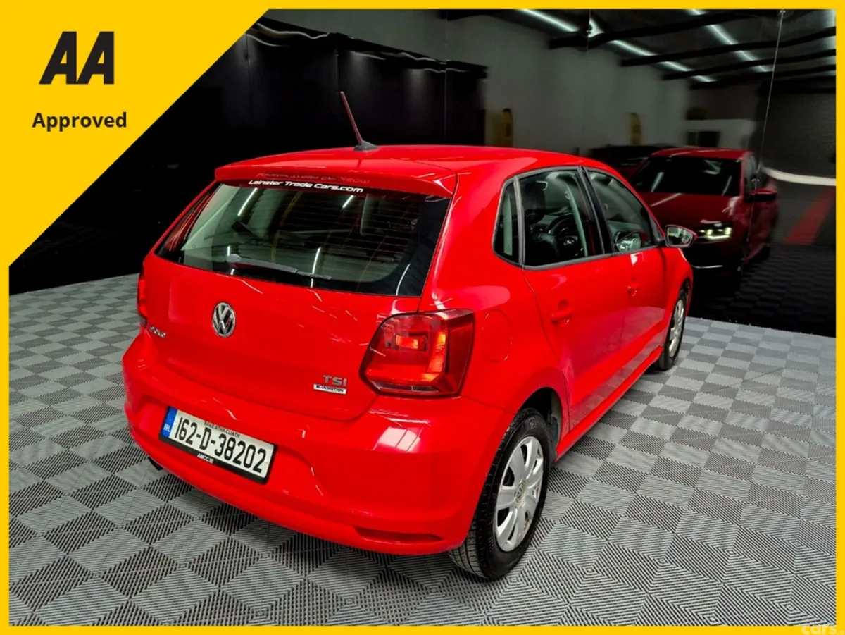 Volkswagen Polo Hatchback, Petrol, 2016, Red