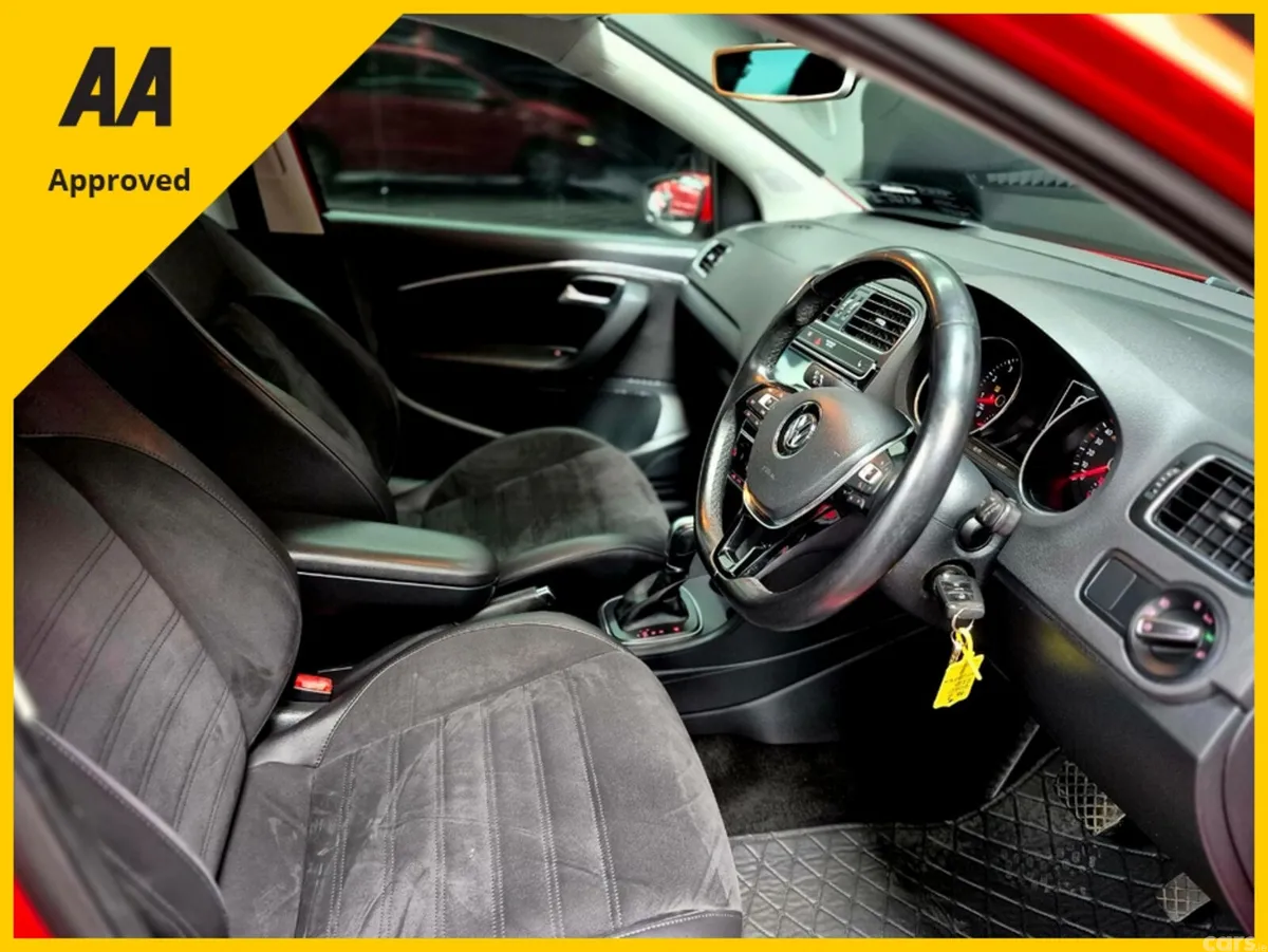 Volkswagen Polo Hatchback, Petrol, 2016, Red