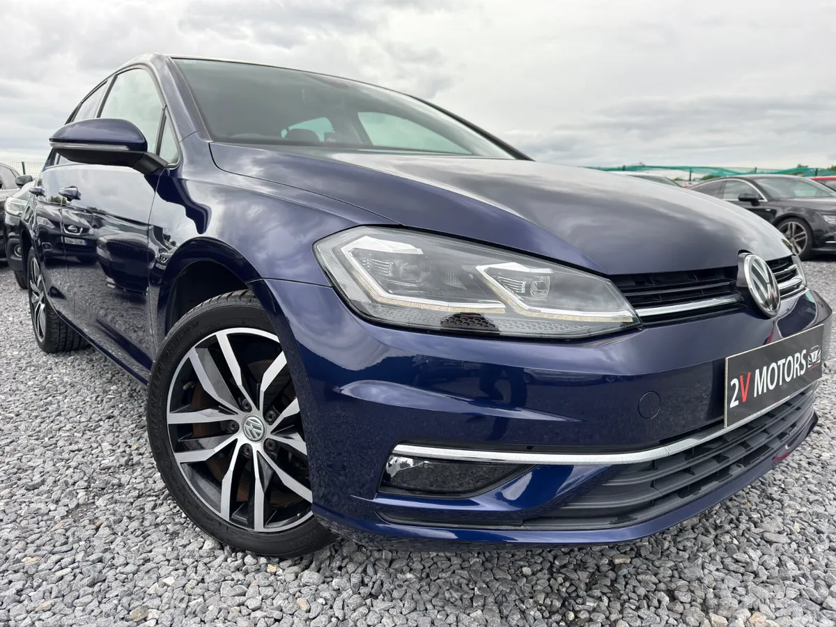 Volkswagen Golf Hatchback, Petrol, 2018, Blue