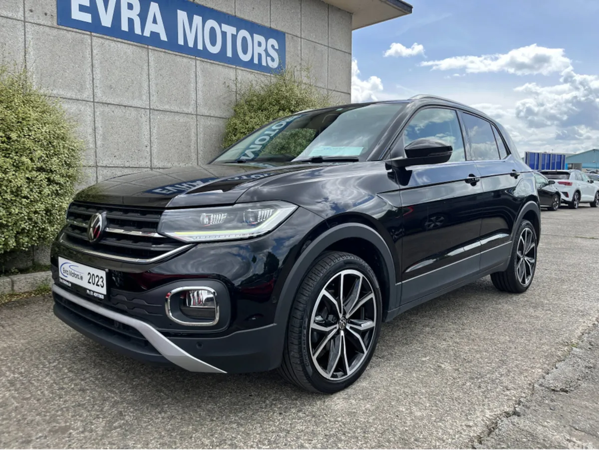 Volkswagen T-Cross SUV, Petrol, 2023, Black