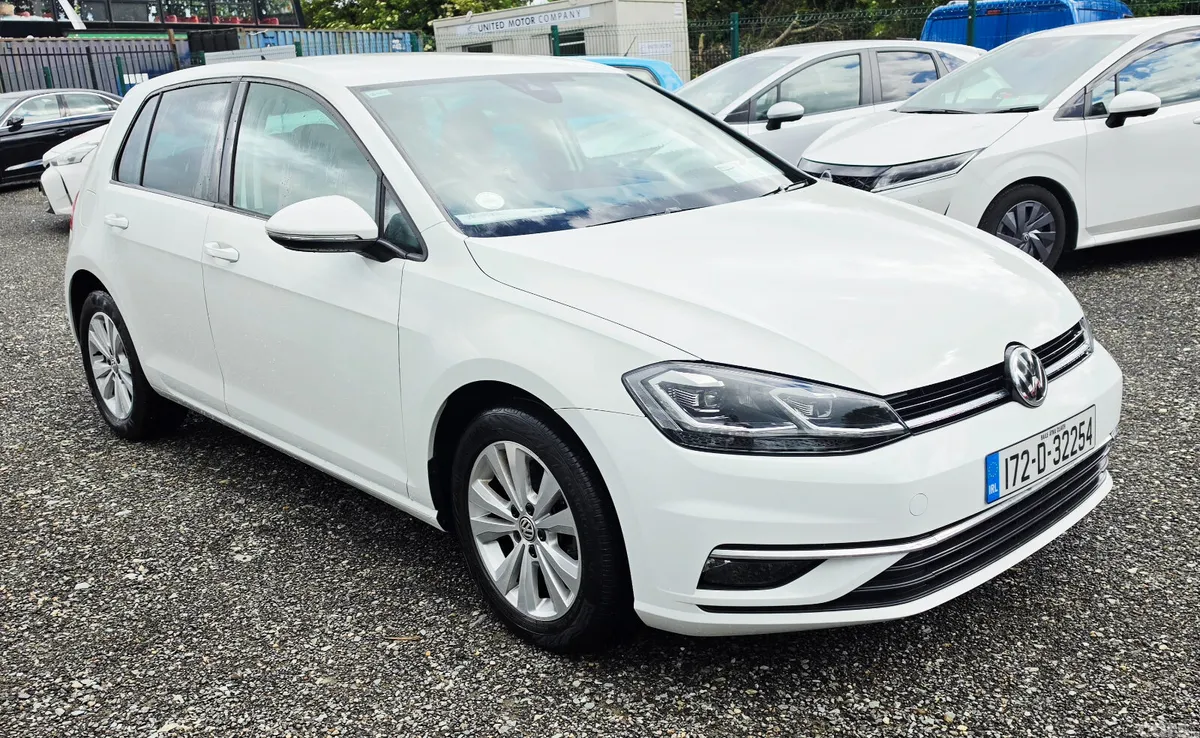 Volkswagen Golf Hatchback, Petrol, 2017, White