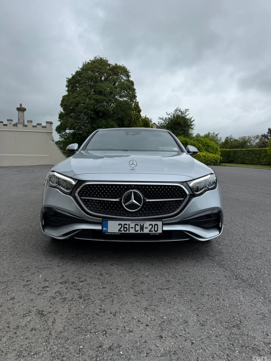Mercedes-Benz E-Class Saloon, Diesel Plug-in Hybrid, 2026, Silver