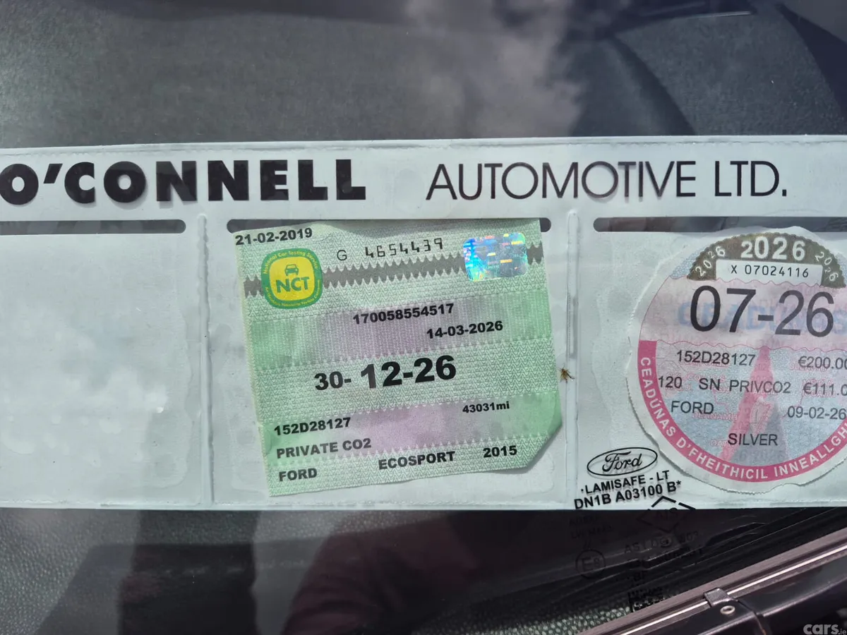 Ford EcoSport SUV, Diesel, 2015, Silver