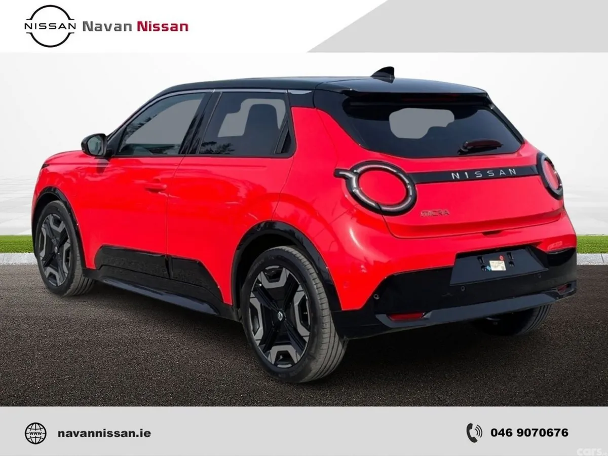 Nissan Micra Hatchback, Electric, 2026, Red