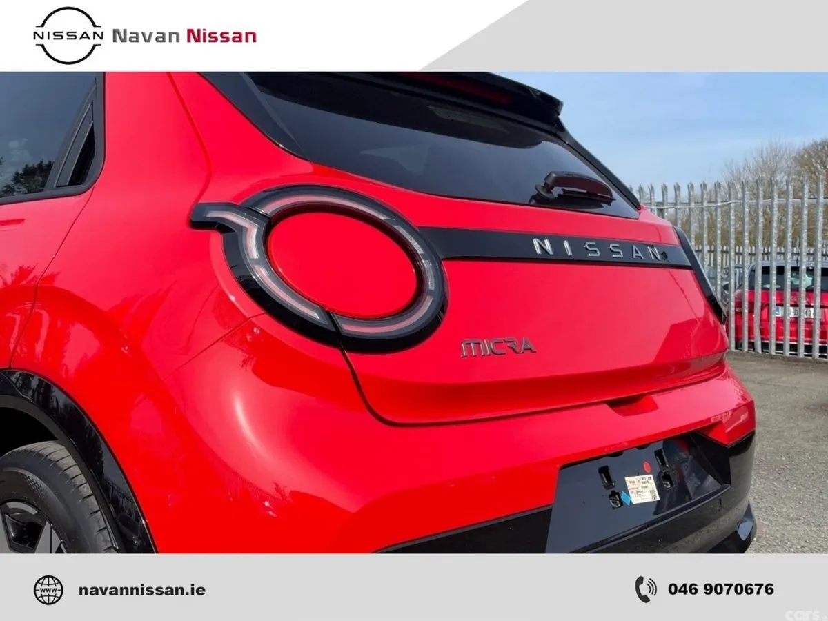 Nissan Micra Hatchback, Electric, 2026, Red