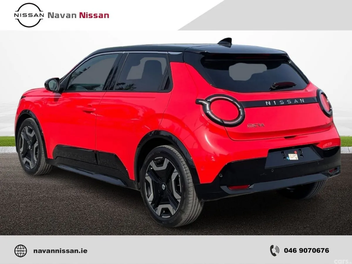 Nissan Micra Hatchback, Electric, 2026, Red