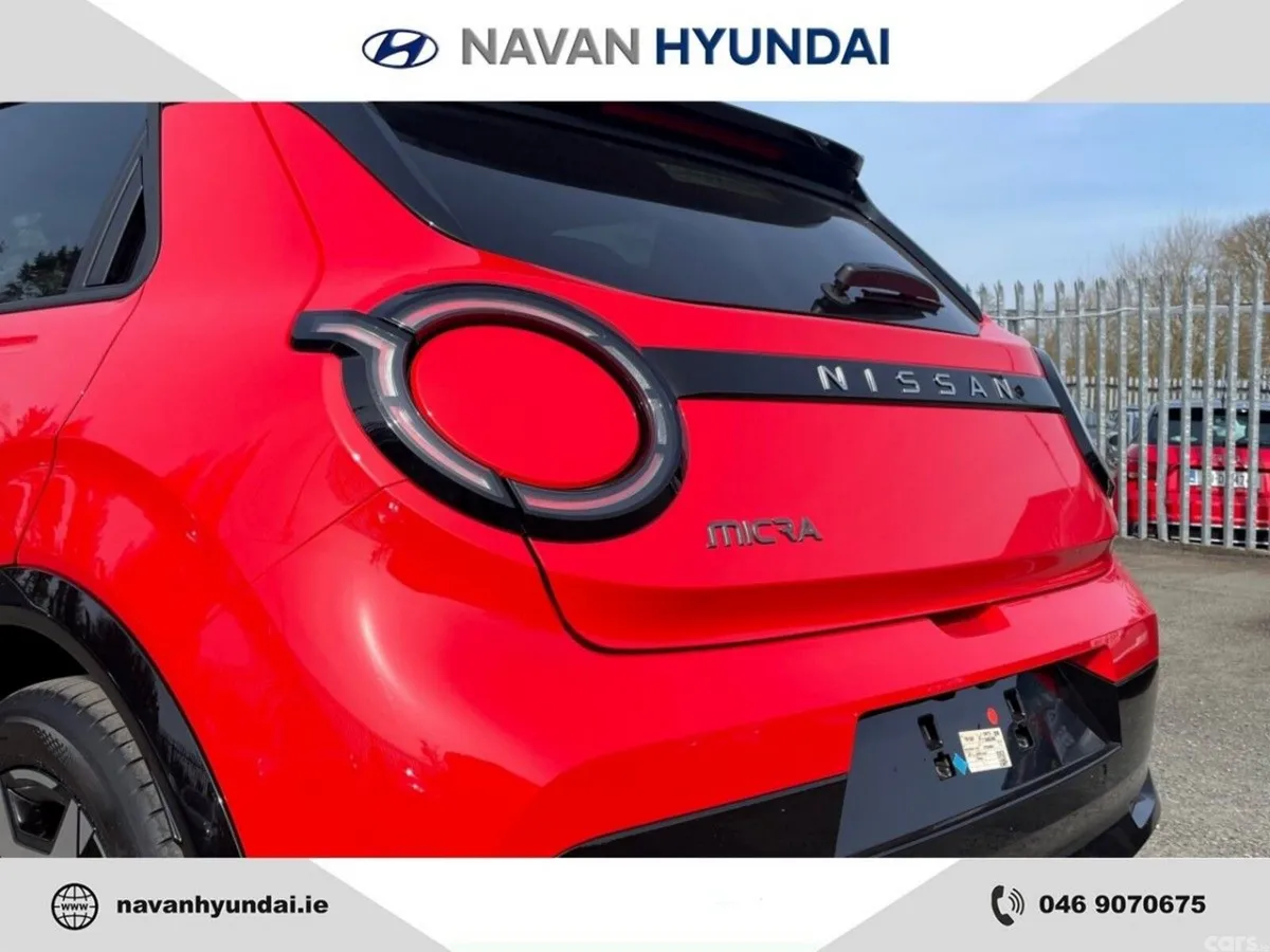 Nissan Micra Hatchback, Electric, 2026, Red