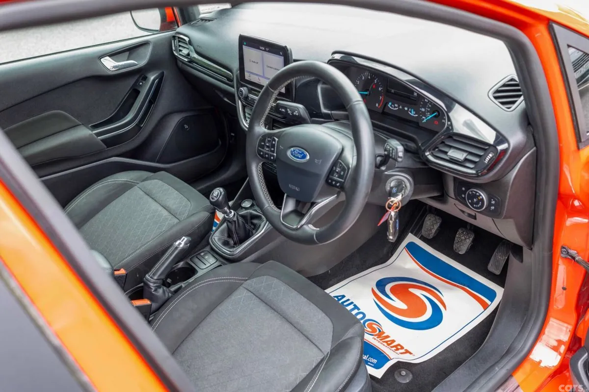Ford Fiesta Hatchback, Petrol, 2019, Red