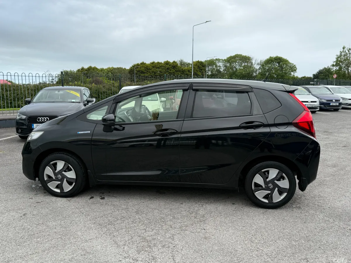 Honda Fit Hatchback, Petrol Hybrid, 2015, Black