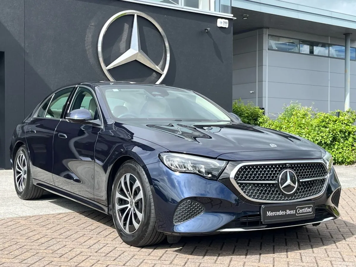 Mercedes-Benz E-Class Saloon, Diesel Hybrid, 2026, Blue