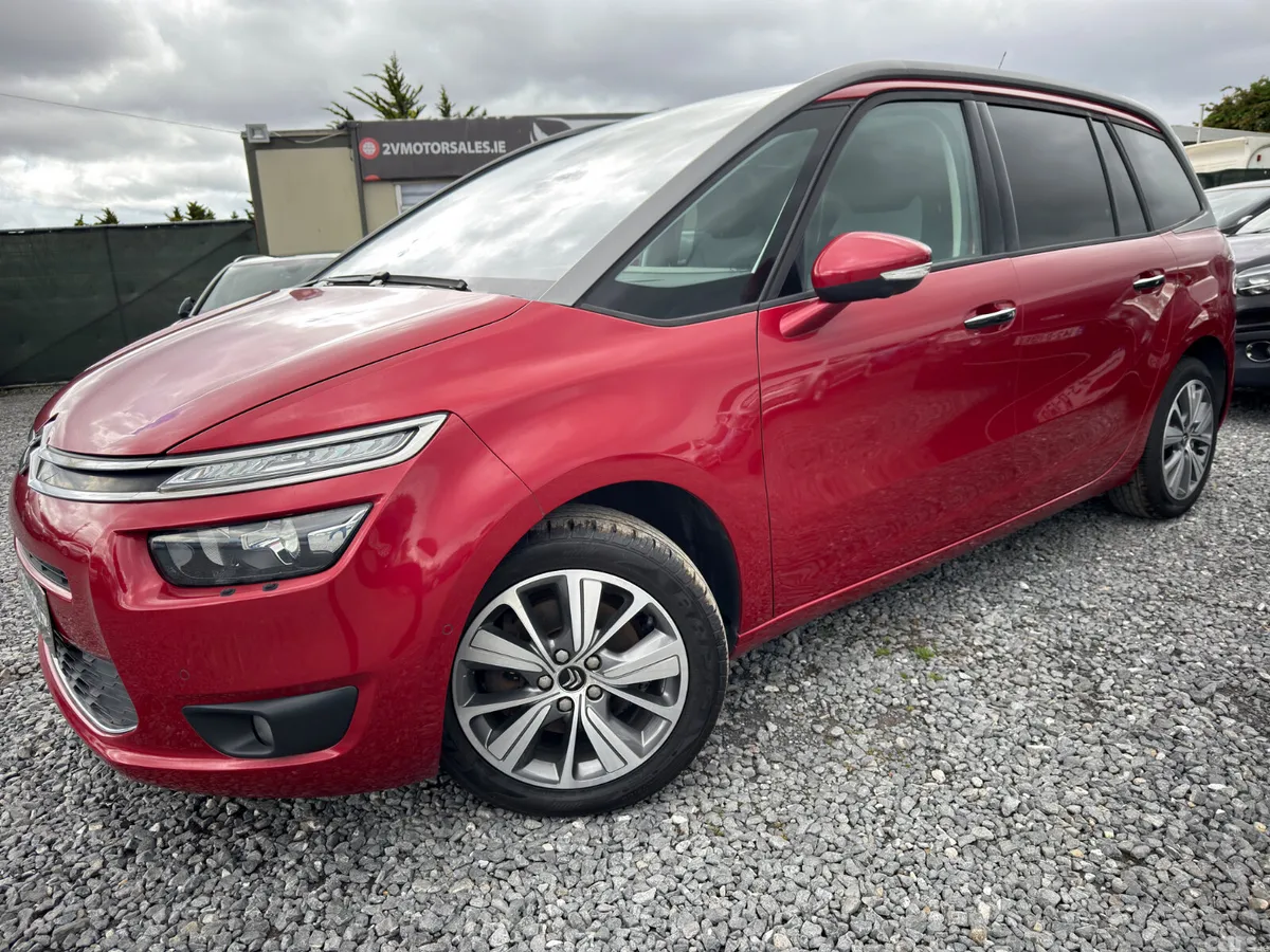 Citroen Grand C4 Picasso MPV, Petrol, 2017, Red
