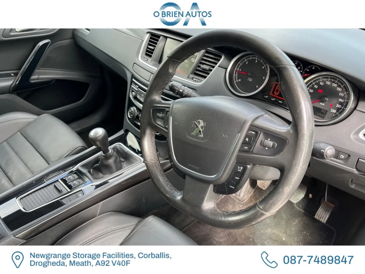 Peugeot 508 Saloon, Diesel, 2017, Black