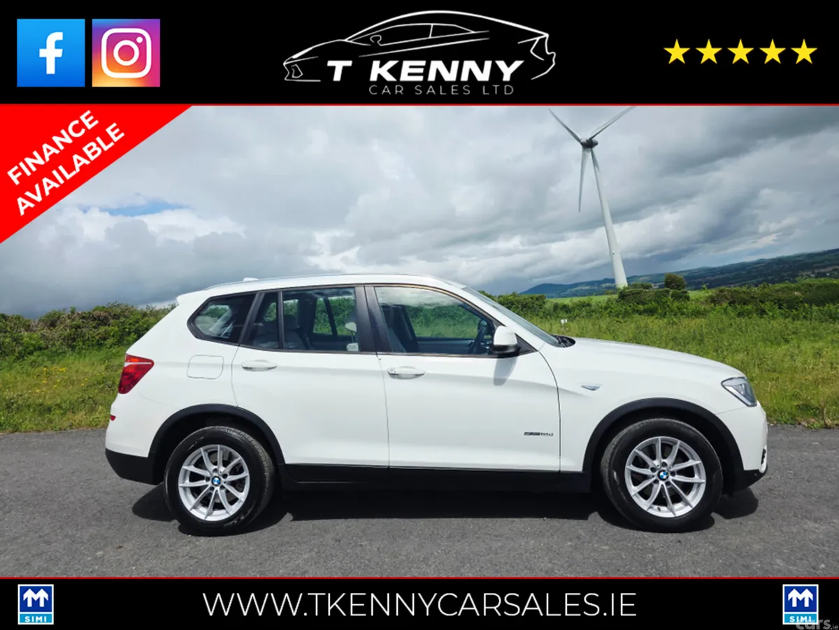 BMW X3 Estate, Diesel, 2017, White