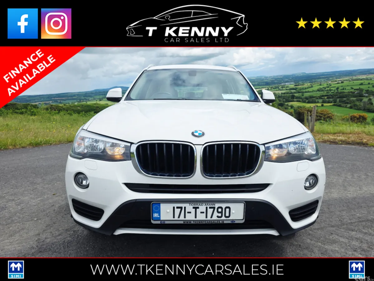 BMW X3 Estate, Diesel, 2017, White