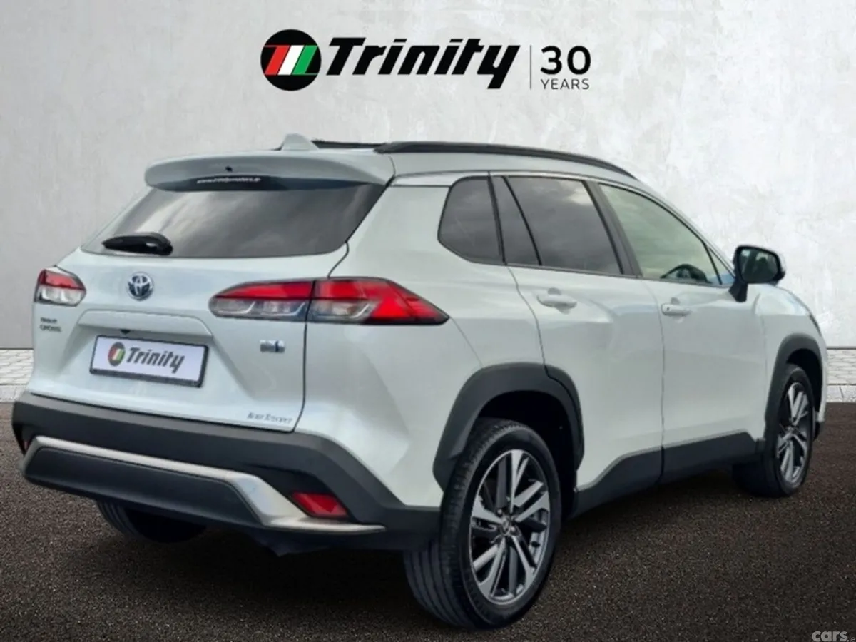 Toyota Corolla Cross SUV, Petrol Hybrid, 2023, White