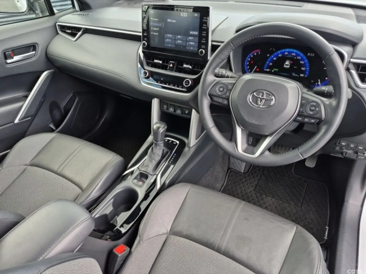 Toyota Corolla Cross SUV, Petrol Hybrid, 2023, White