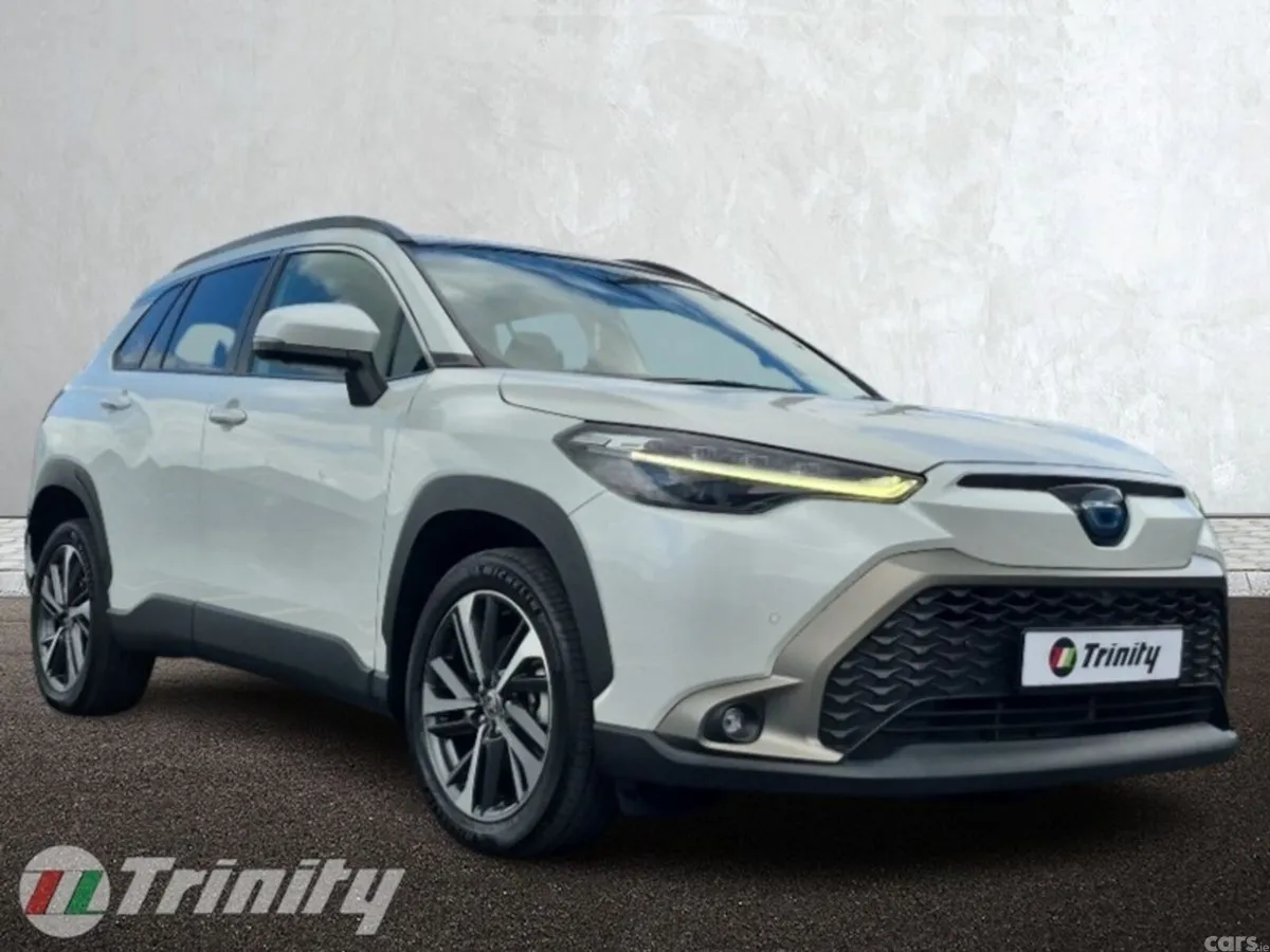 Toyota Corolla Cross SUV, Petrol Hybrid, 2023, White