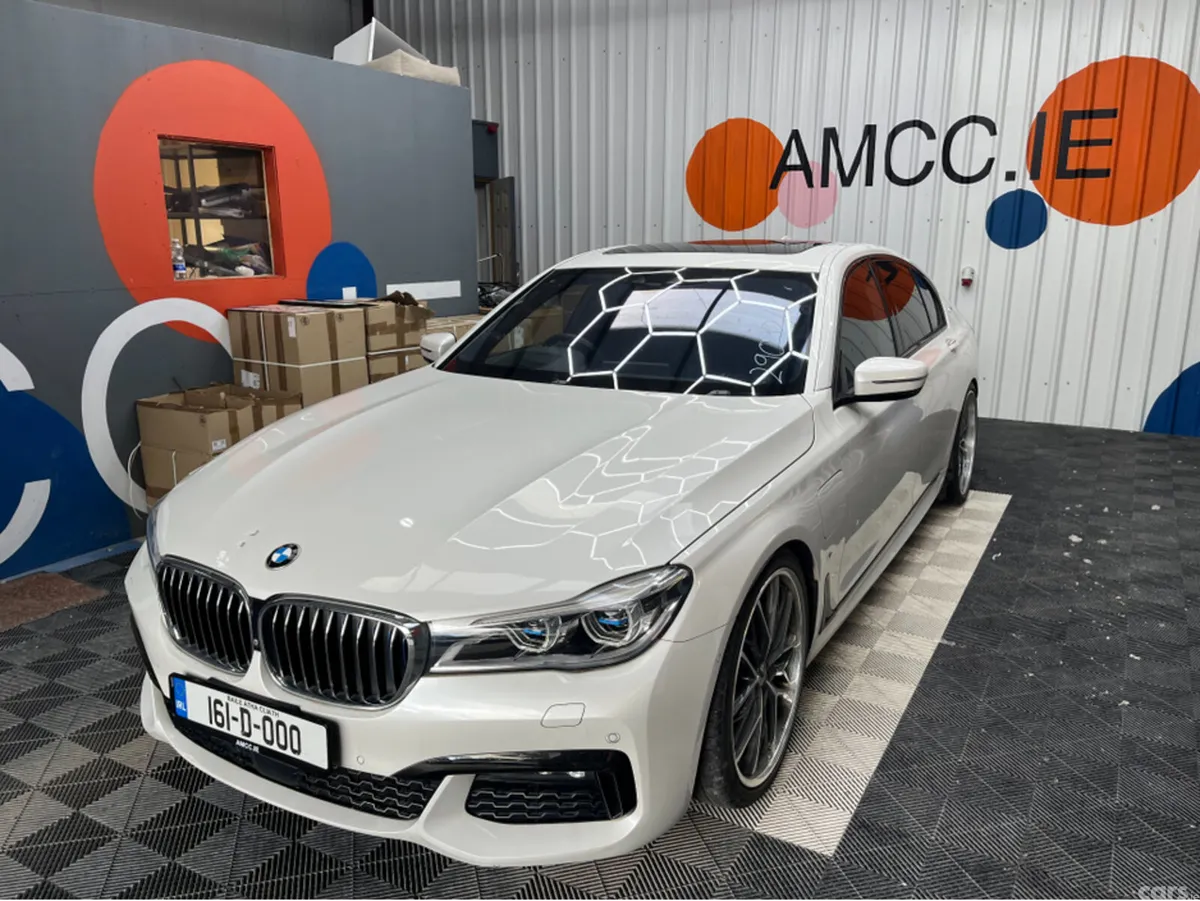 BMW 7-Series Saloon, Petrol Plug-in Hybrid, 2016, White