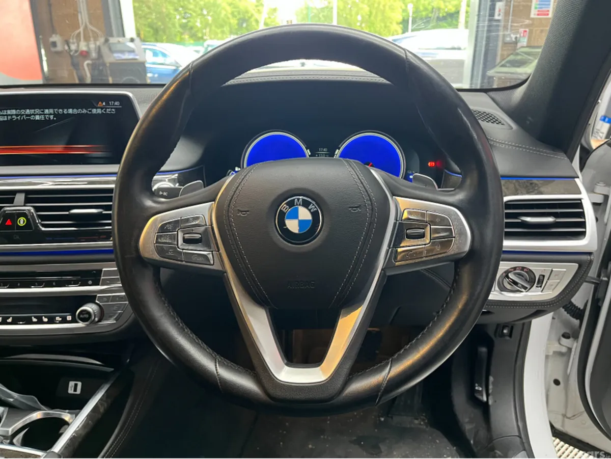 BMW 7-Series Saloon, Petrol Plug-in Hybrid, 2016, White