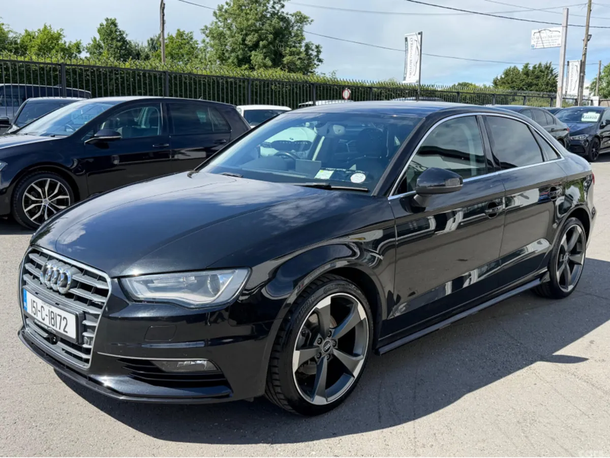 Audi A3 Saloon, Petrol, 2015, Black