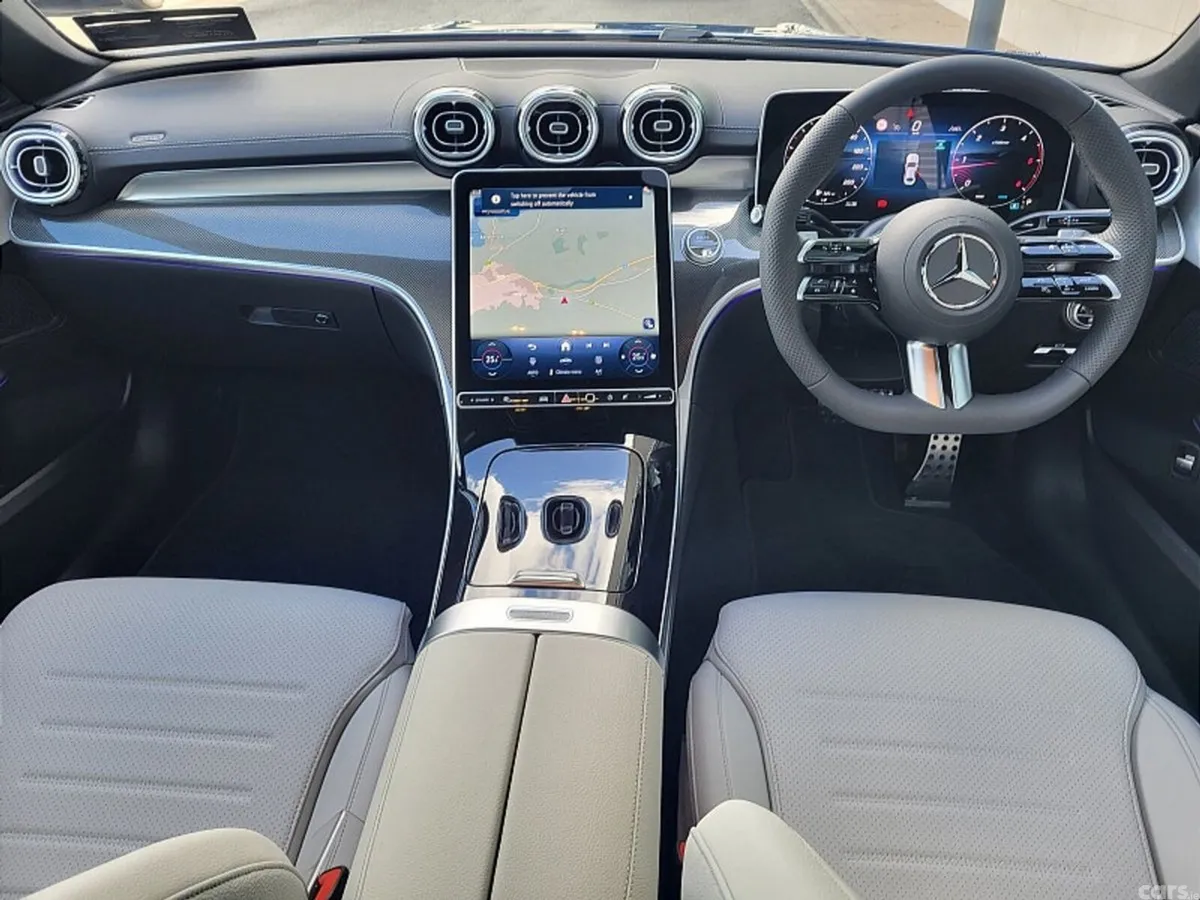 Mercedes-Benz C-Class Saloon, Diesel Hybrid, 2027, Blue