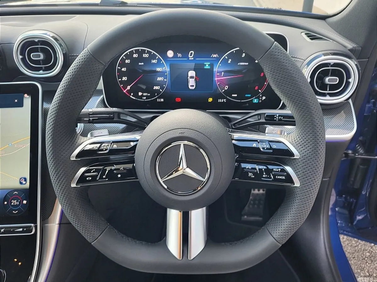 Mercedes-Benz C-Class Saloon, Diesel Hybrid, 2027, Blue