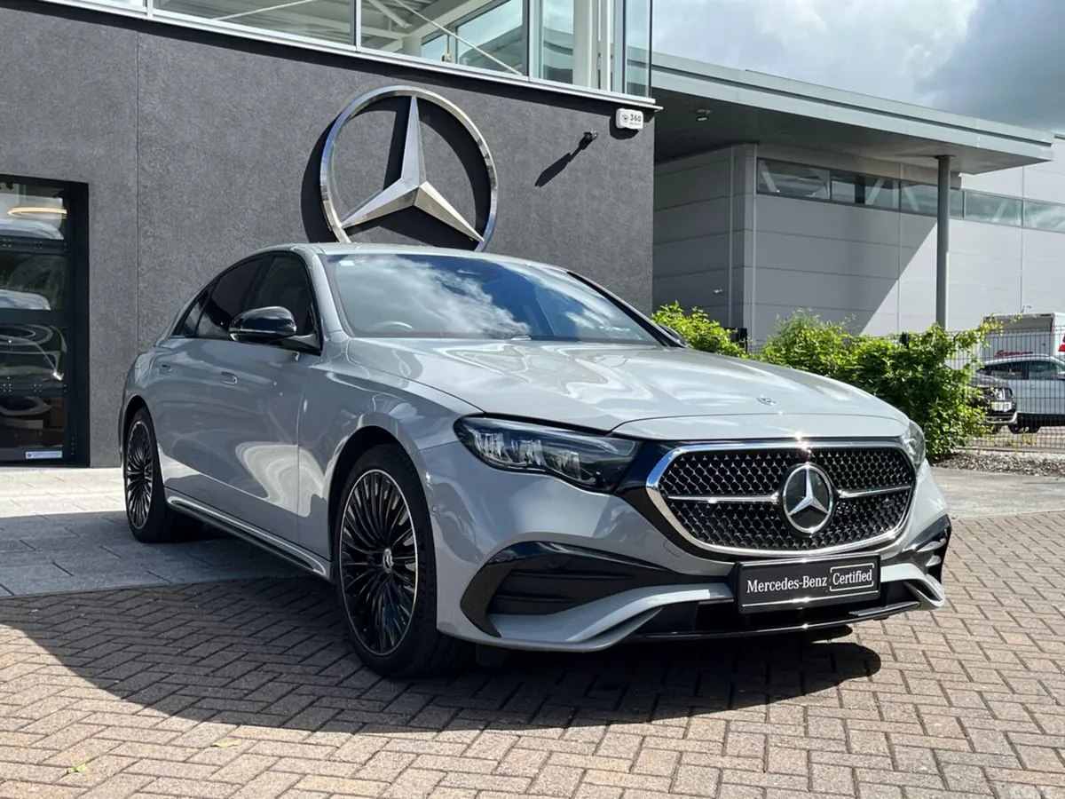 Mercedes-Benz E-Class Saloon, Petrol Plug-in Hybrid, 2026, Grey