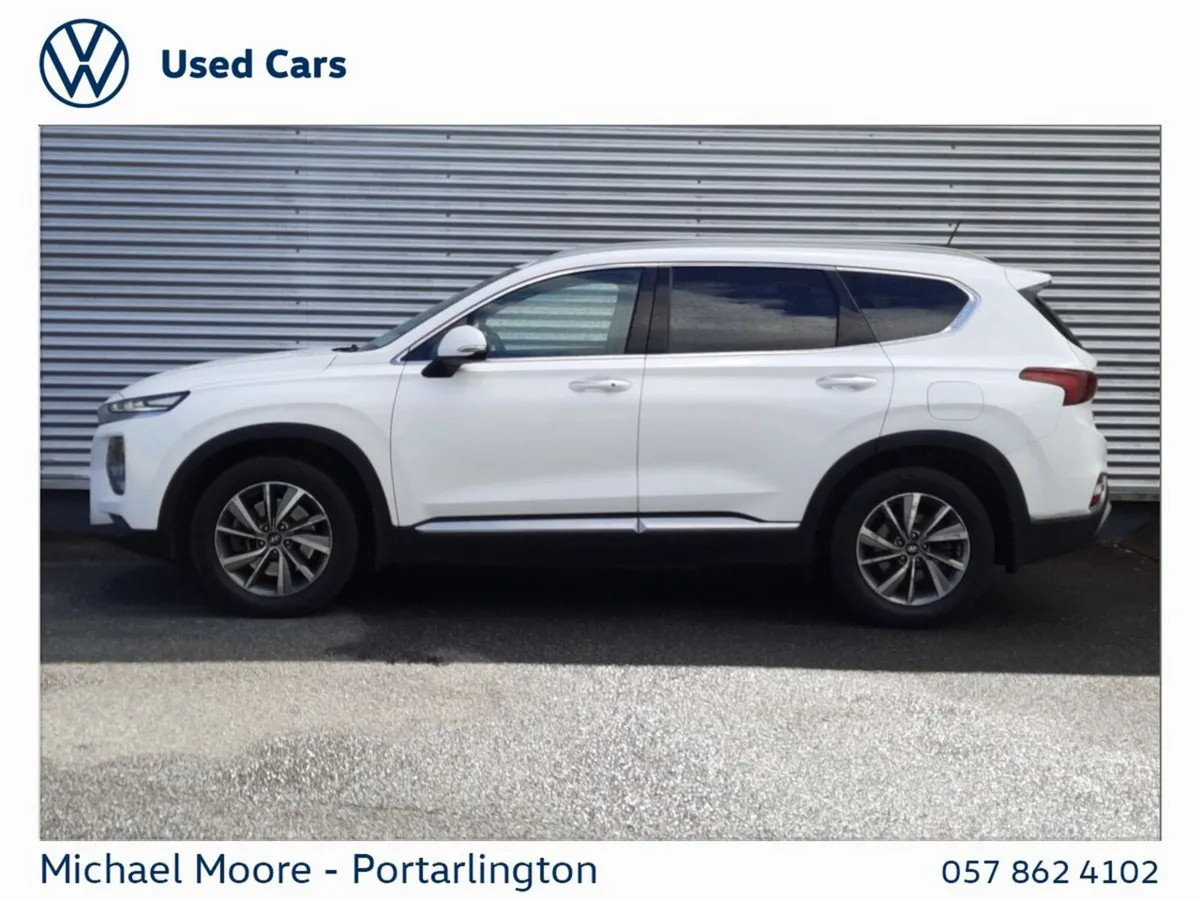 Hyundai Santa Fe SUV, Diesel, 2020, White