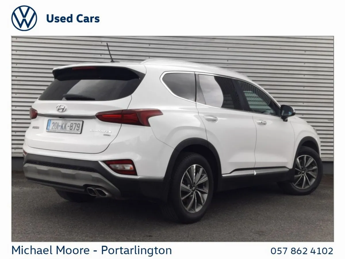 Hyundai Santa Fe SUV, Diesel, 2020, White