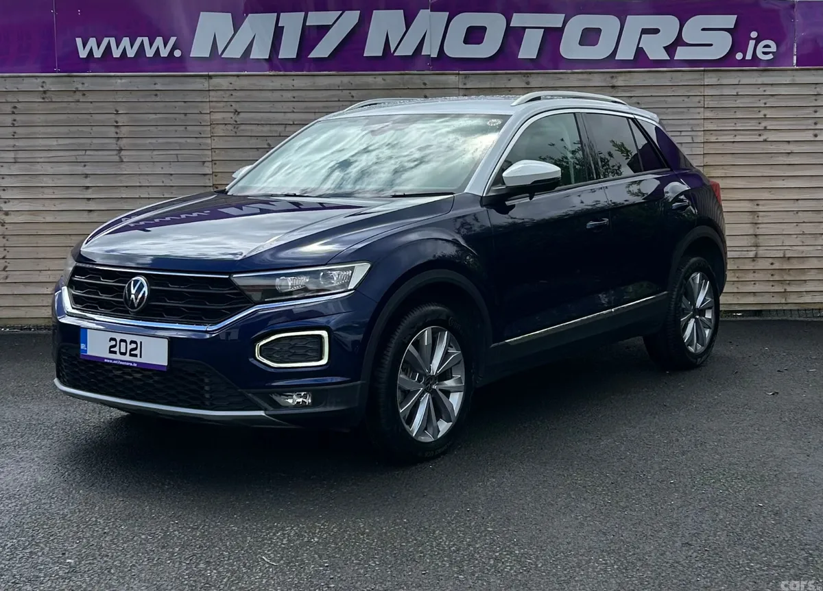 Volkswagen T-Roc SUV, Diesel, 2021, Blue