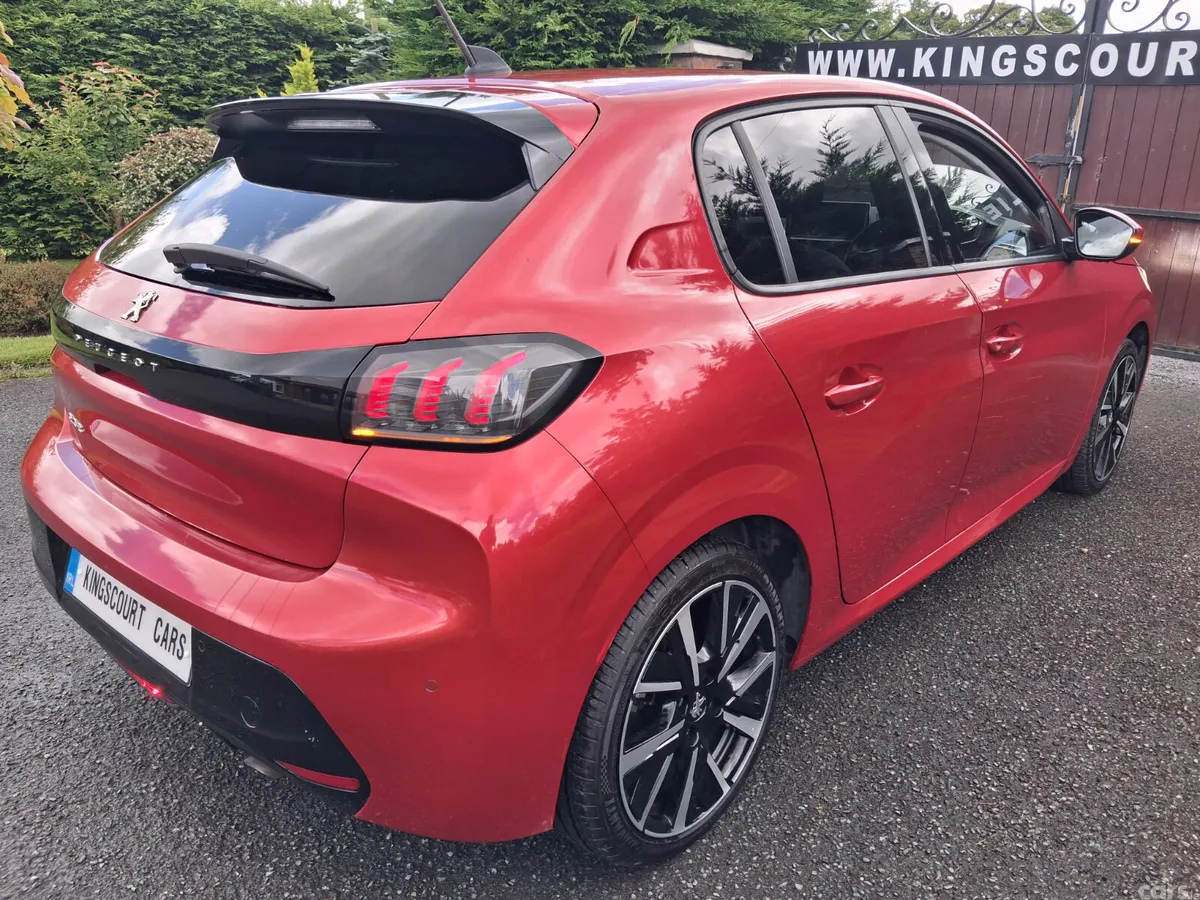 Peugeot 208 Hatchback, Petrol, 2021, Red