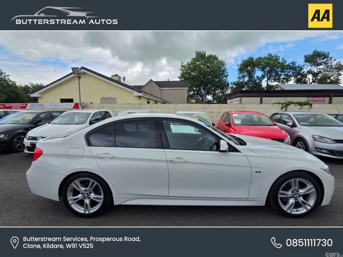 BMW 3-Series Saloon, Diesel, 2013, White