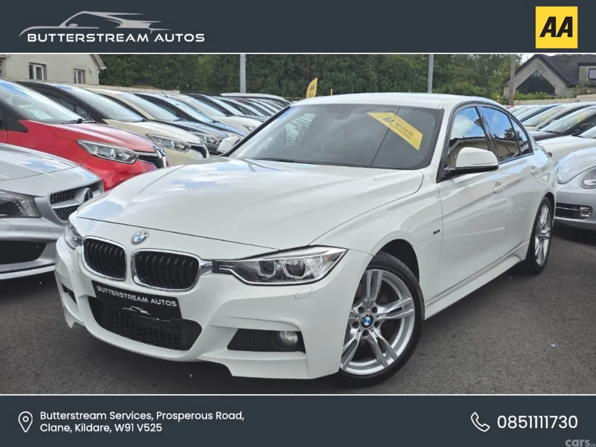 BMW 3-Series Saloon, Diesel, 2013, White