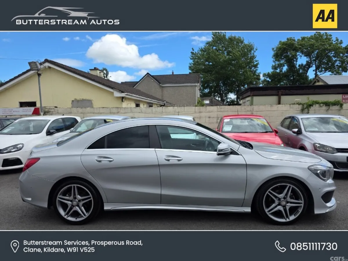 Mercedes-Benz CLA Saloon, Petrol, 2016, Silver
