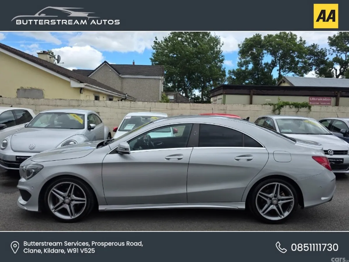Mercedes-Benz CLA Saloon, Petrol, 2016, Silver